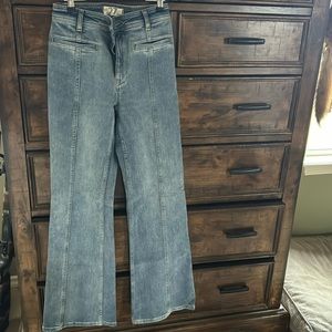 Light Wash Trouser Jeans